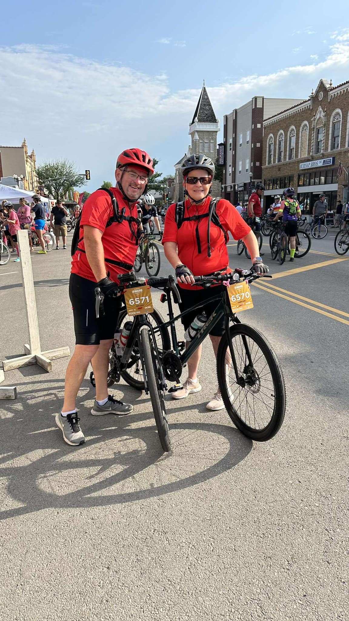 deputies at the unbound gravel race